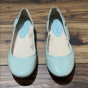 NWOT Matte Blue Flats Antonio Melani